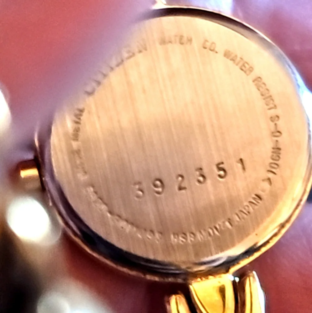 Citizens Gold Tone / Rhinestone Watch - Picture 3 of 4